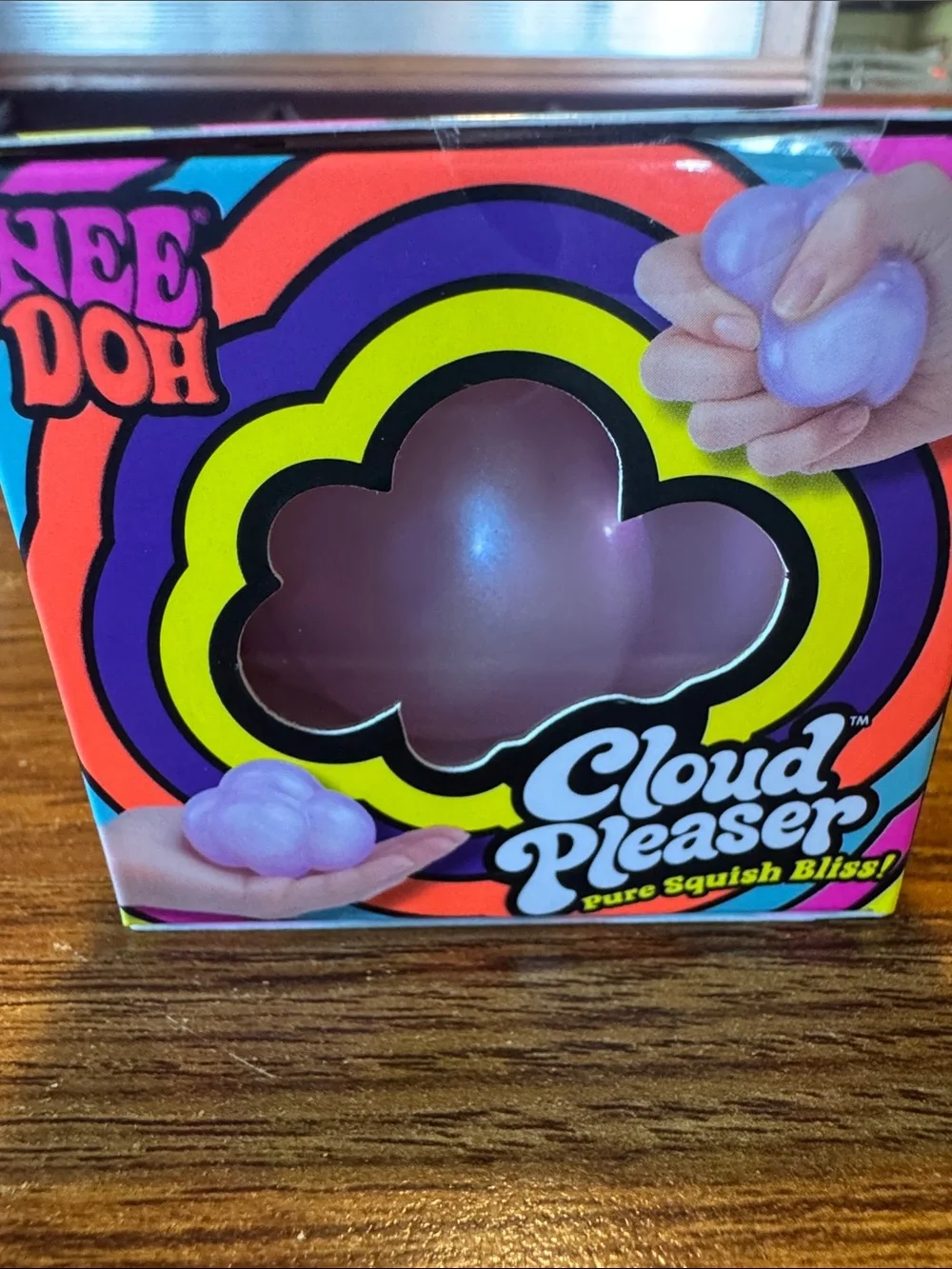 NeeDoh Cloud Pleaser Soft Doh Squish Toy - Lavender Purple